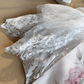 Princess A Line Straps Print Pink Floral Lace Short Prom Dress Homecoming Dress SH7178