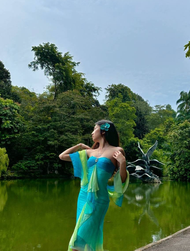 Charming A Line Sweetheart Neck Rhinestone Chiffon Prom Dress Evening DressSH2634