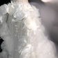 3D Flower White A Line Sweetheart Neck Rhinestone Tulle Long Prom Dress SH3247