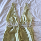 Vintage Style Sage Green Long Prom Dress Sexy Party Dress SH1366