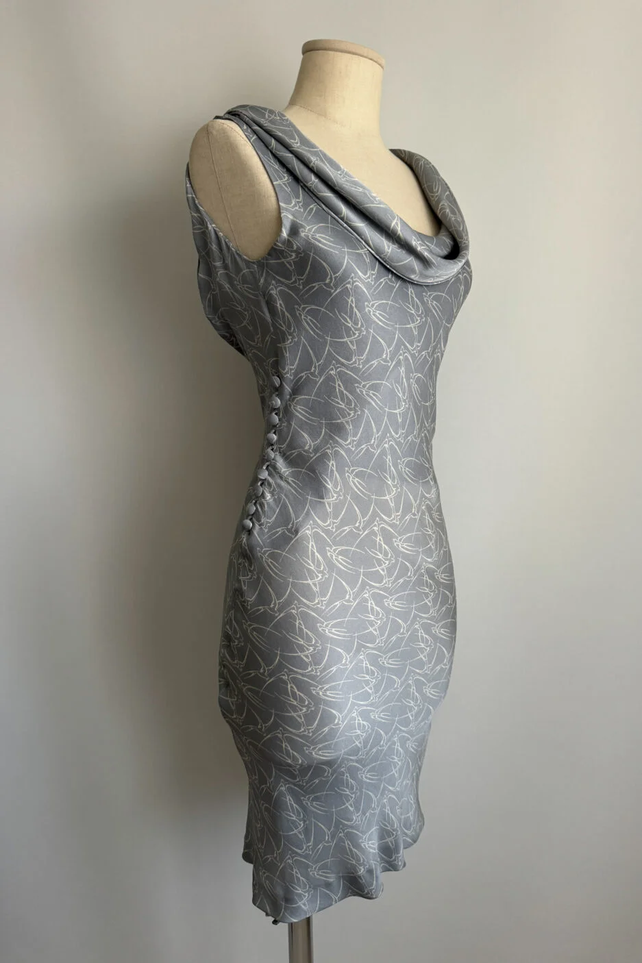 Sexy Grey Sheath Straps Print Floral Satin Short Homecoming Dress Outfits SH5147