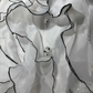 Vintage A Line Sweetheart Neck Appliques Layered Organza Prom Dress Evening Dress SH5605