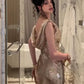 Shiny Mermaid Gold Sequin Long Prom Dress Cocktail Dress with Slit SH3212
