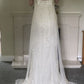 Ivory Exquisite A Line Beaded Rhinestone Chiffon Prom Dress Formal Dress Party Dress SH4024