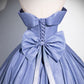 Glitter Gradient A Line Off the Shoulder Sequin Long Prom Dress With Bow SH1791