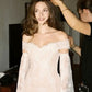 Elegant Sheath Long Sleeve White Exquisite Lace Wedding Dress SH8005
