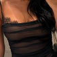 Sexy Black Sheath Spaghetti Strap Tulle Short Prom Dress Homecoming Dress SH8606