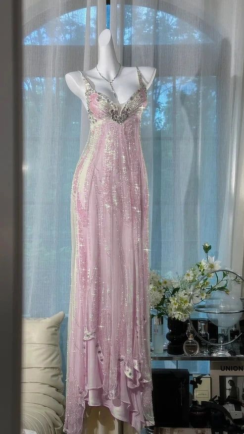 ivory party dress Ivory Exquisite A Line Beaded Rhinestone Chiffon Prom Dress Formal Dre –  shinydress