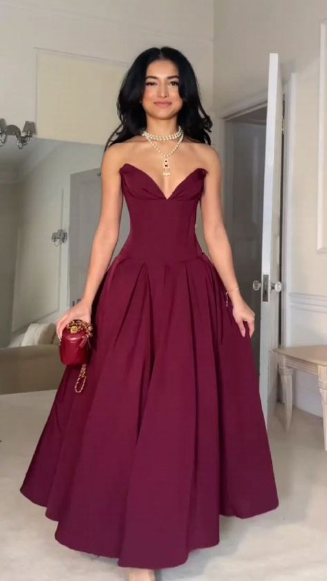 Gentle A Line Sweetheart Neck Corset Purple Satin Tulle Party Dress Wedding Guest Dress SH2932