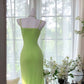The Wizard of Oz Sheath Spaghetti Strap Ruffle Chiffon Homecoming Dress SH3209