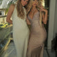 Sexy Prom Dresses Inspiration Mermaid Spaghetti Strap Champagne Semi Formal Party Dress For Teens High Schools SH6410
