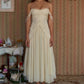 Cute A Line Off the Shoulder Ivory Chiffon Ruffle Prom Dress Graduation Prom Dress SH2583