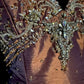 Vintage Ball Gown Halter Brown Sleeveless Long Prom Gown Fairy Prom Dresses SH3091