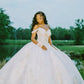 Princess Pink Ball Gown Off the Shoulder Appliques Tulle 16th Birthday Dress Prom Dress SH3842