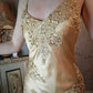 Charming Mermaid Spaghetti Strap Sequin Lace Satin Long Prom Dress Evening Dress SH2666