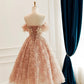 Cute A Line Off the Shoulder Appliques Tulle Short Prom Dress Homecoming Dress SH1738