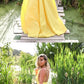 Yellow long prom dress yellow formal dress NN227