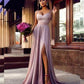SLEEVELESS LONG FORMAL CHIC EVENING GOWN PROM DRESS SAS37