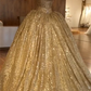 LUXURIOUS BALL GOWN PRINCESS OPEN BACK PROM PARTY GOWNS ROM DRESS SAS60