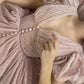 Shiny Sequins V Neck Pink Tea Length Prom Dress, V Neck Pink Homecoming Dress, Pink Formal Evening Dress KS7203
