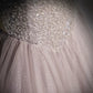 Simple A line Tulle Long Prom Dresses SH220