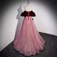 Simple A line Long Prom Dresses SH227
