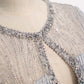 Sexy Sequin Prom Dresses Silver Evening Dress SH072