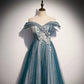 Off The Shoulder Tulle Prom Dresses SH147