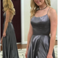 A-Line Simple Stunning Long Prom Dresses Formal Evening Gowns KS8099