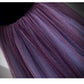 Ball Gown Short Sleeves Long Tulle Prom Dresses SH032