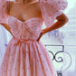 Princess Pink Prom Dresses Long Prom Dress SH313