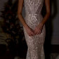 mermaid sequin long prom dress evening dress SH352