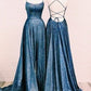 Sequins long prom dress evening dress SH416