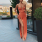Elegant Evening Dress Sweetheart Plunge Neckline Strapless Party Gowns SH499