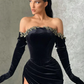 Gorgeous Prom Dresses,Elegant Evening Dresses,Long Formal Gowns,Black Formal Dress SH527