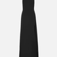 Spaghetti-Straps Mermaid Ruffles Black Prom Dress SH528