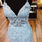 short fashion party dresses mini blue lace homecoming dress P7648