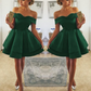 Short Prom Dresses Green Homecoming Dress E13