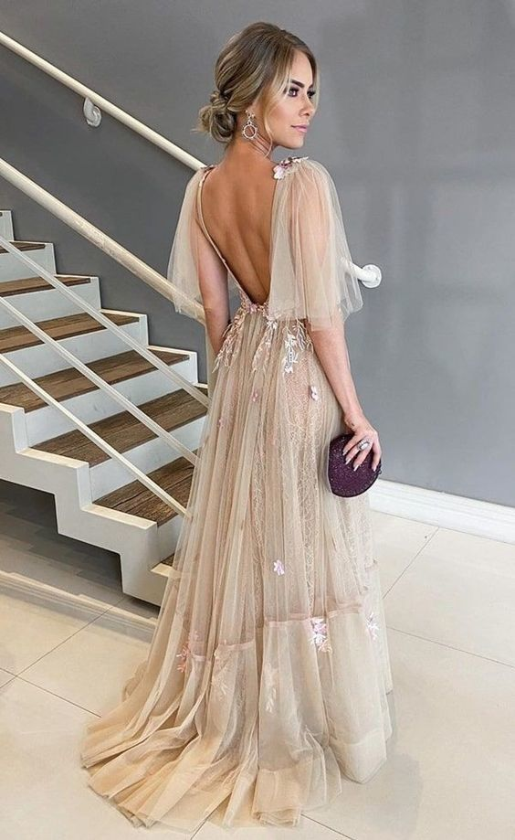 Long Prom Dresses Fashion Dance Dress Winter Formal Dress 0948 – shinydress